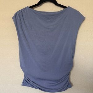 Abercrombie & Fitch Paloma Top Light Blue Blouse